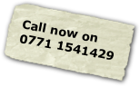 Call now on 0771 1541429